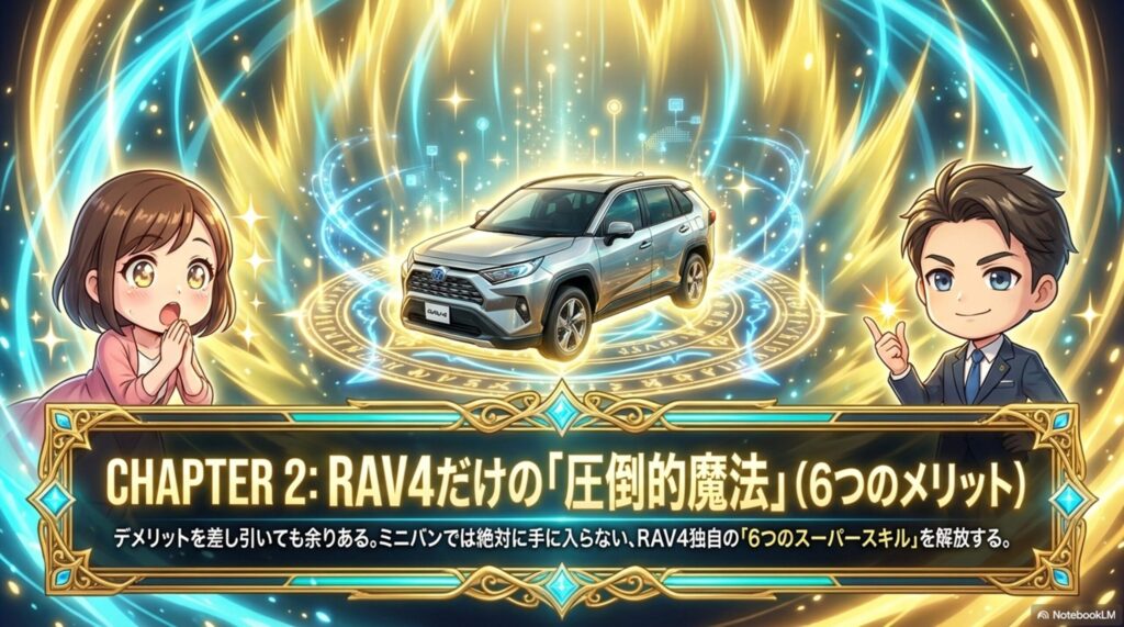 RAV4だけの圧倒的メリット