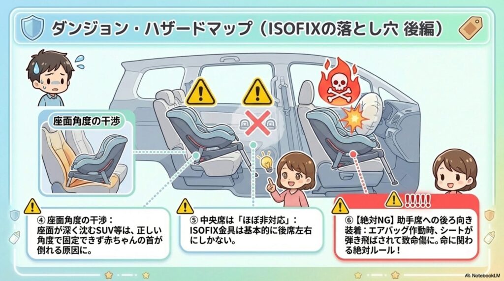 ISOFIXの落とし穴 後編